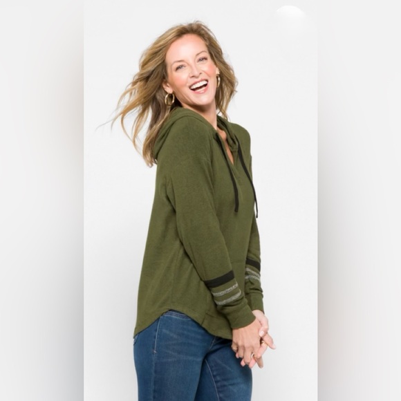 Stitch Fix Mix by Hawthorn Pull Over Hoodie size Large - Picture 10 of 11